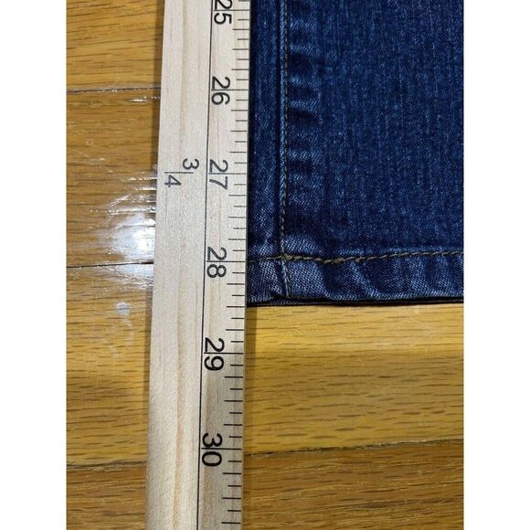 Cherokee Jeans Womens Size 16 Plus Blue Mid Rise Straight Denim - Picture 5 of 7